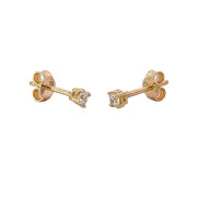 Gold Ladies Earrings GE-14686 (GE-1)