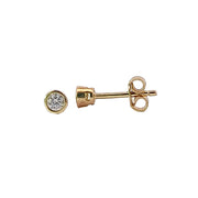 Gold Ladies Earrings GE-14688 (GE-3)