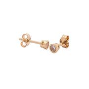 Gold Ladies Earrings GE-14688 (GE-3)