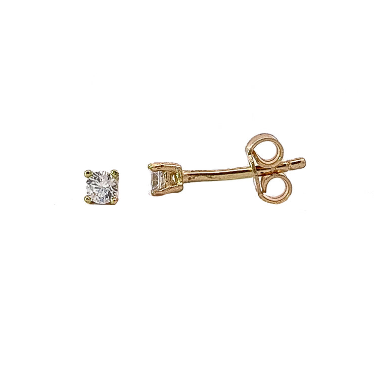 Gold Ladies Earrings GE-14691 (GE-6)