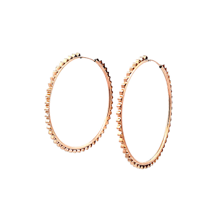Gold Ladies Earrings (GE-14416)