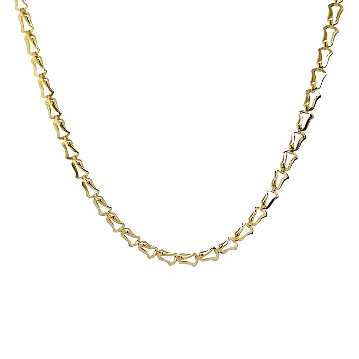 Gold Chain (Folded Bell)