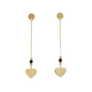 Gold Ladies Earrings (GE-13779)