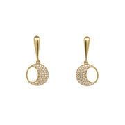 Gold Ladies Earrings (GE-14086)