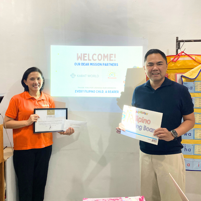 Karat World and Read to Achieve Foundation Unite for a Shared Mission: A Golden Future for Every Filipino