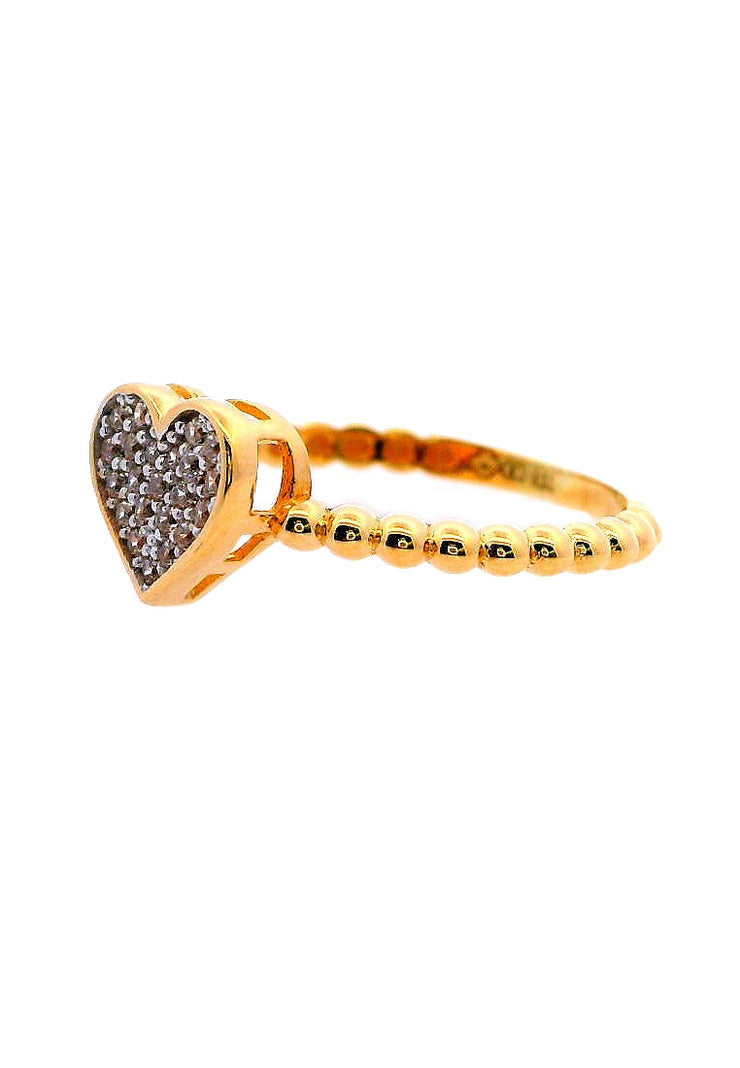 Gold Ladies Ring (GRL-6480)