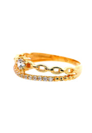 Gold Ladies Ring (GRL-6479)