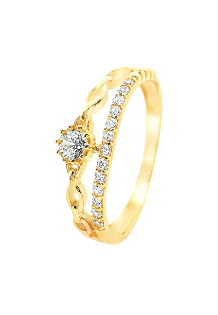 Gold Ladies Ring (GRL-6479)