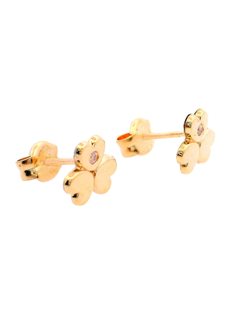Gold Ladies Earrings (GE-15871)