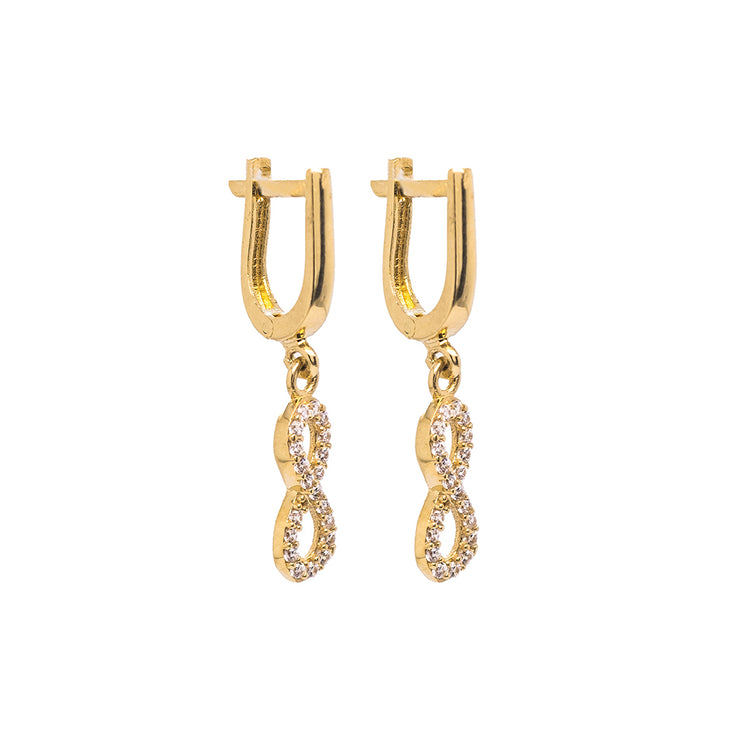 Gold Ladies Earrings (GE-14523)