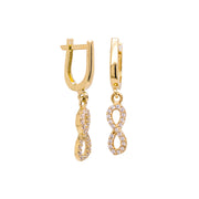 Gold Ladies Earrings (GE-14523)