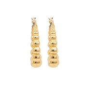 Gold Ladies Earrings (GE-14577)