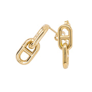 Gold Ladies Earrings (GE-14602)