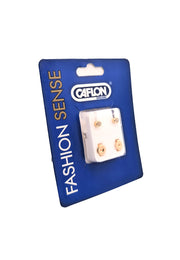 BASIC Hypoallergenic Earring April - Crystal