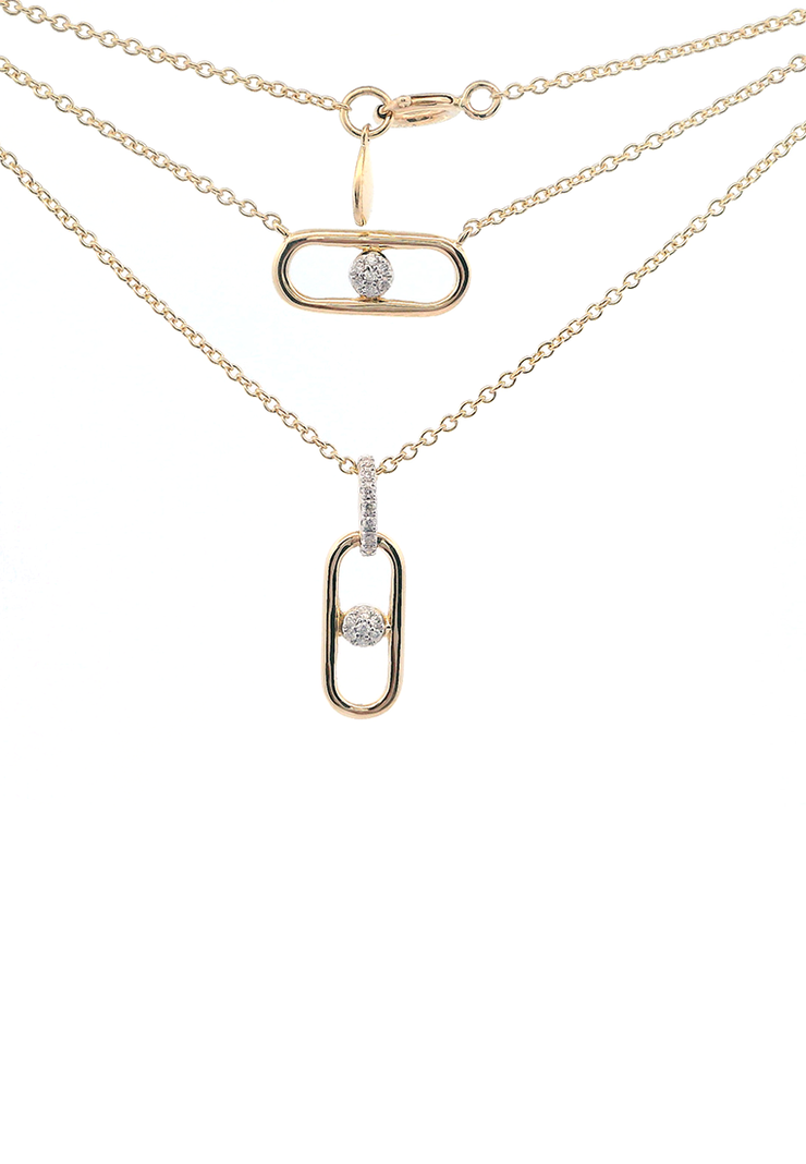 Diamond Chain Pendant (DCP-548)