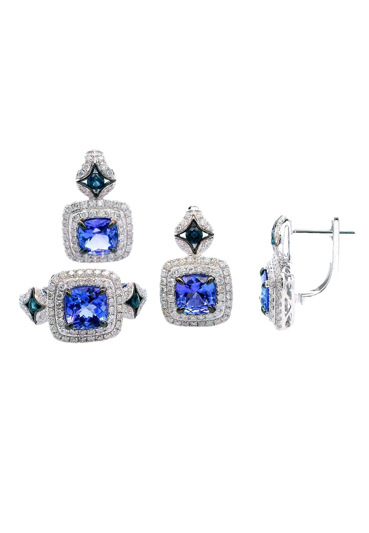 Diamond Ring Earring Pendant (DREP-495)