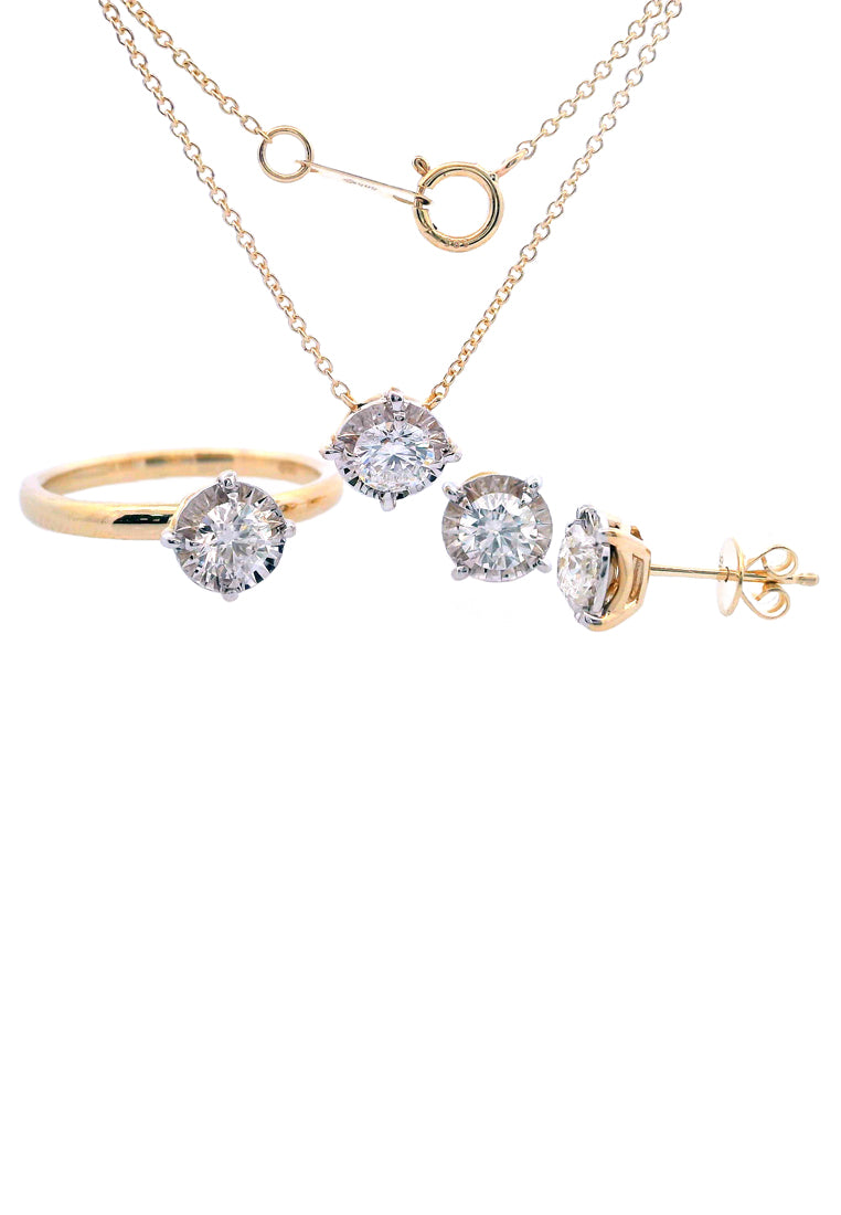 Diamond Set Chain Pendant (DSCP-242) - Main Image