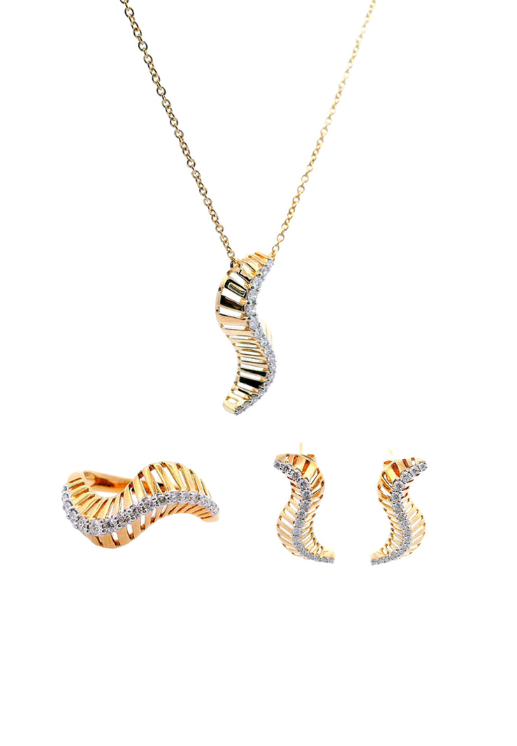 Diamond Set Chain Pendant (DSCP-310)