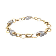 Gold Ladies Bracelet (GB-9538)