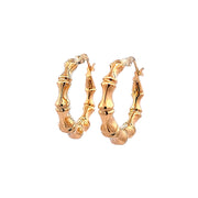 Gold Ladies Earrings (GE-14357)
