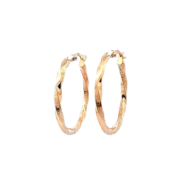 Gold Ladies Earrings (GE-14369)