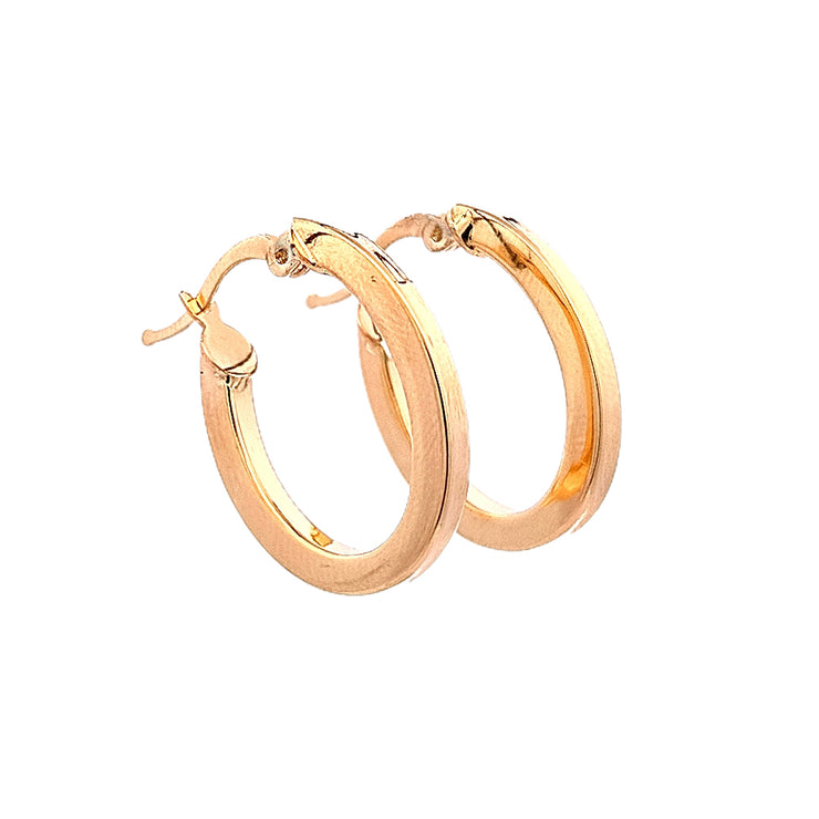 Gold Ladies Earrings (GE-14404)