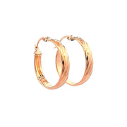 Gold Ladies Earrings (GE-14453)