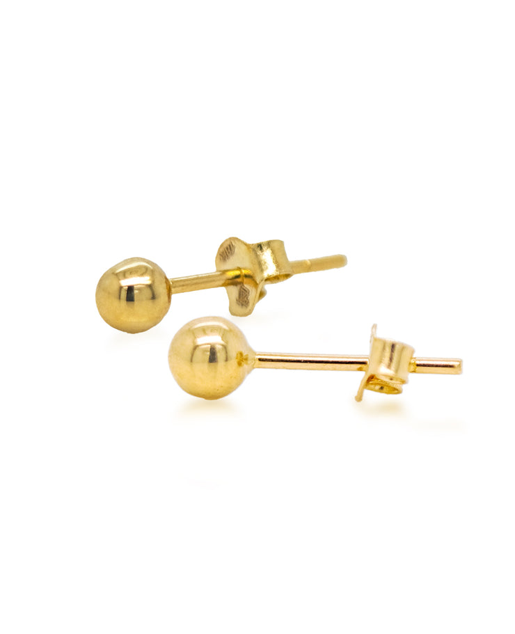 Gold Ladies Earrings (GE-14534)