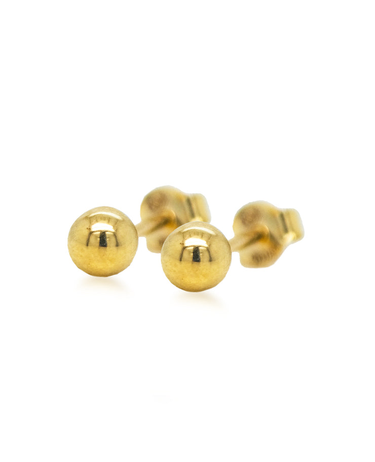 Gold Ladies Earrings (GE-14534)