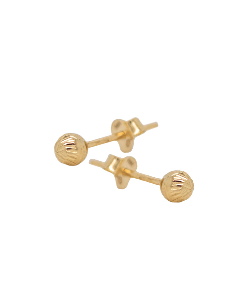 Gold Ladies Earrings (GE-14545)