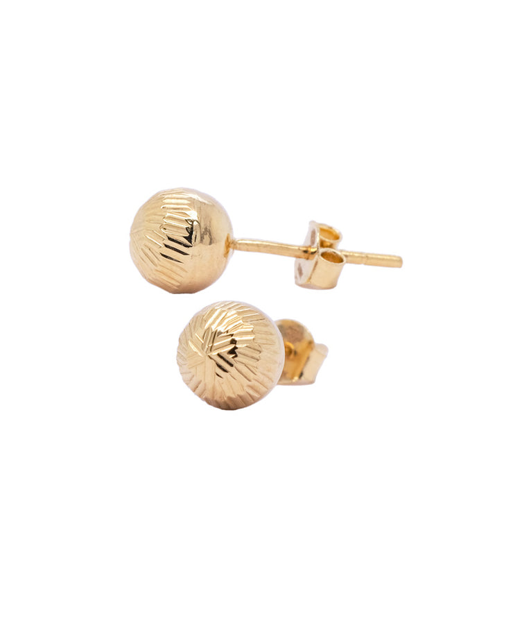 Gold Ladies Earrings (GE-14556)