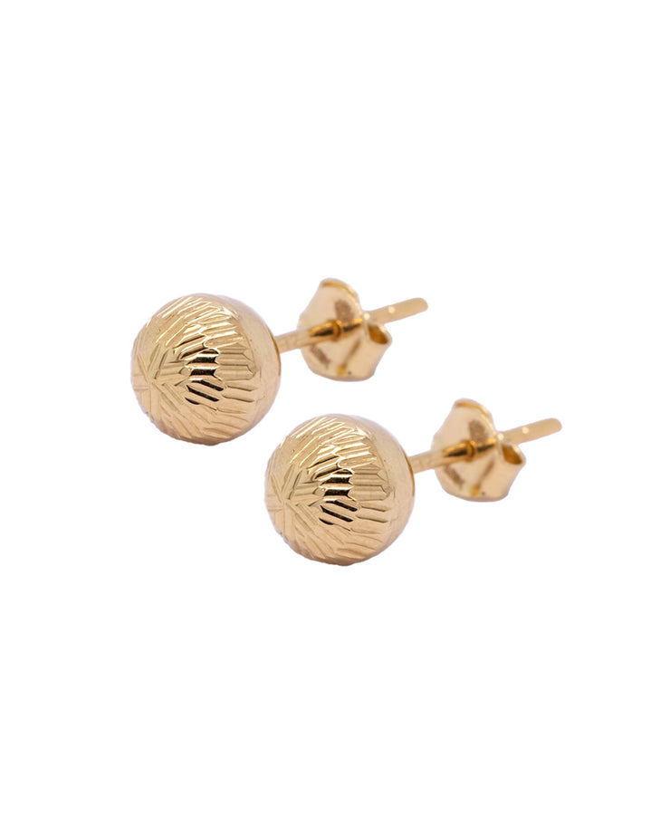 Gold Ladies Earrings (GE-14556)