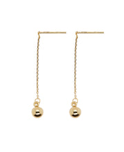 Gold Ladies Earrings (GE-14563)