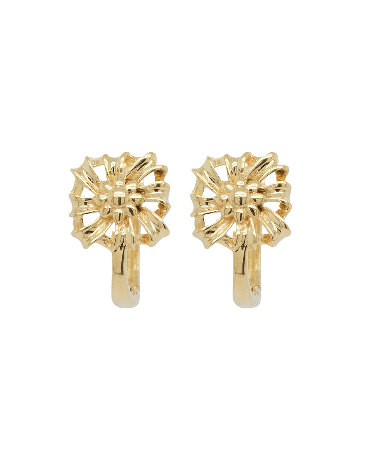 Gold Ladies Earrings (GE-14698)