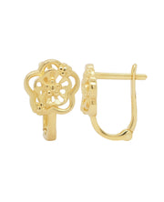 Gold Ladies Earrings (GE-14702)