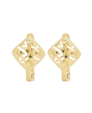 Gold Ladies Earrings (GE-14708)
