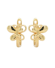 Gold Ladies Earrings (GE-14709)