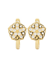 Gold Ladies Earrings (GE-14745)