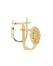 Gold Ladies Earrings (GE-14751)