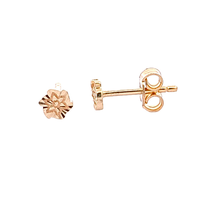 Gold Ladies Earrings (GE-14800)