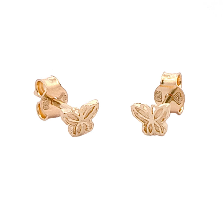 Gold Ladies Earrings (GE-14801)