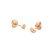 Gold Ladies Earrings (GE-14829)