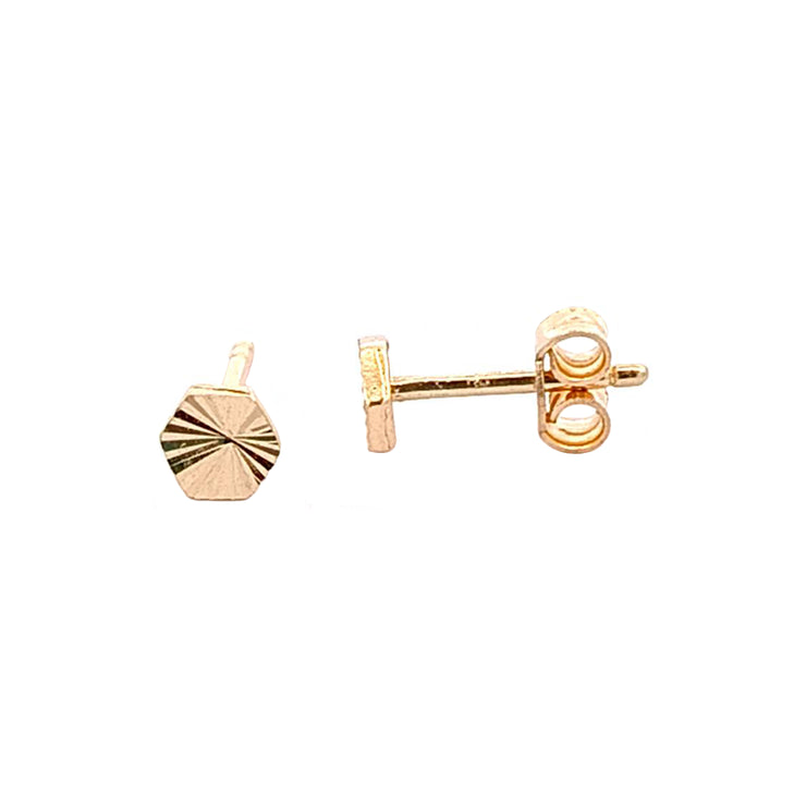 Gold Ladies Earrings (GE-14831)