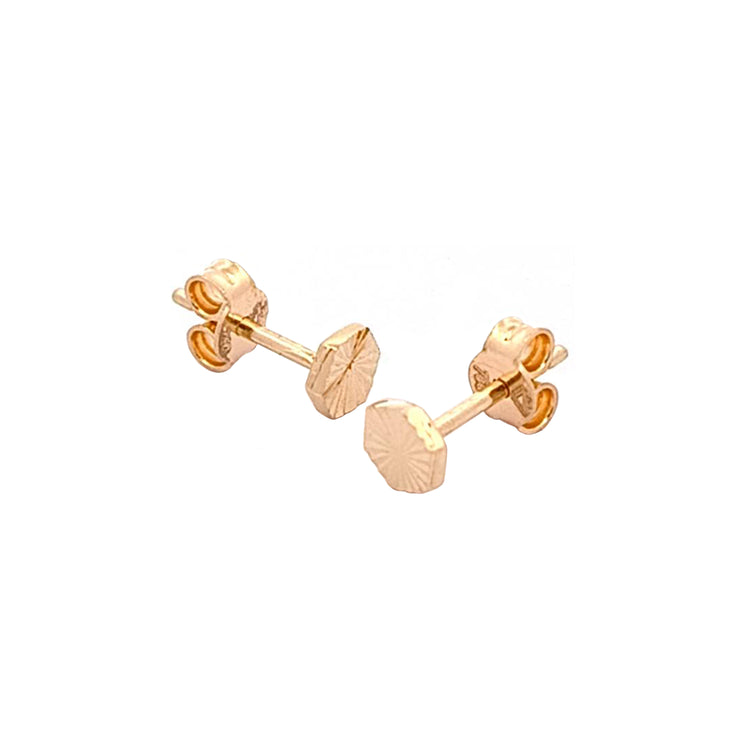 Gold Ladies Earrings (GE-14831)