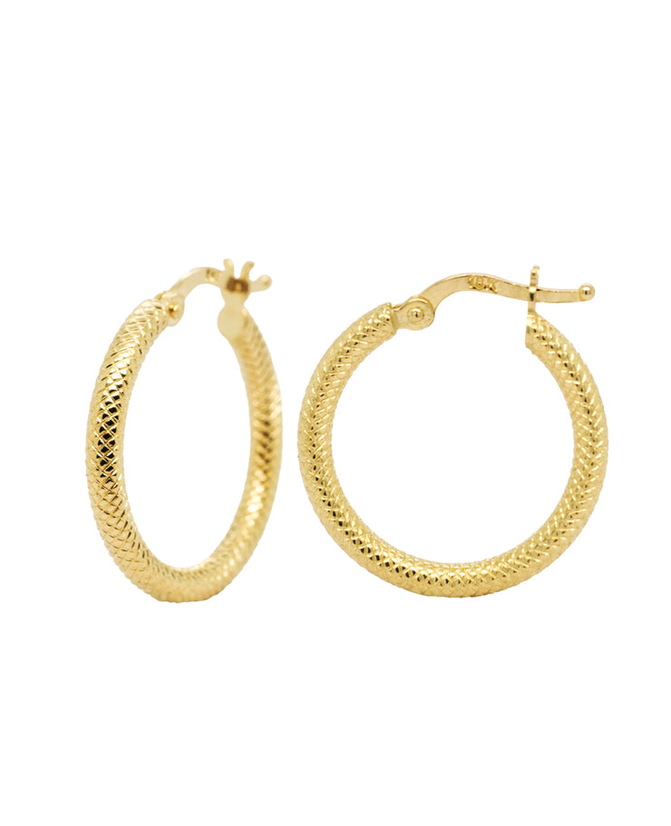 Gold Ladies Earrings (GE-15002)