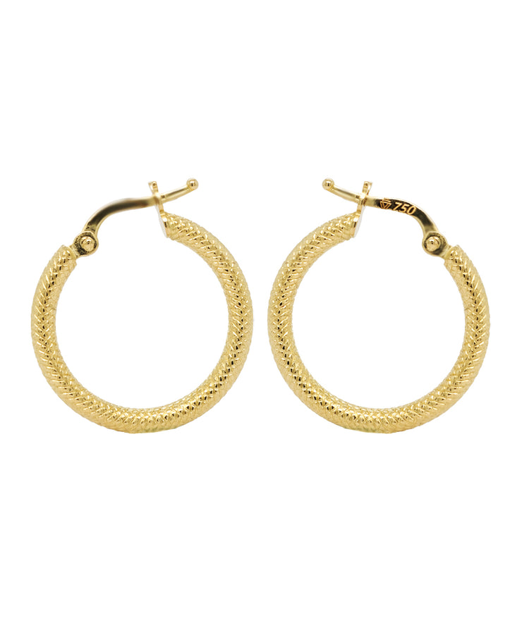 Gold Ladies Earrings (GE-15002)