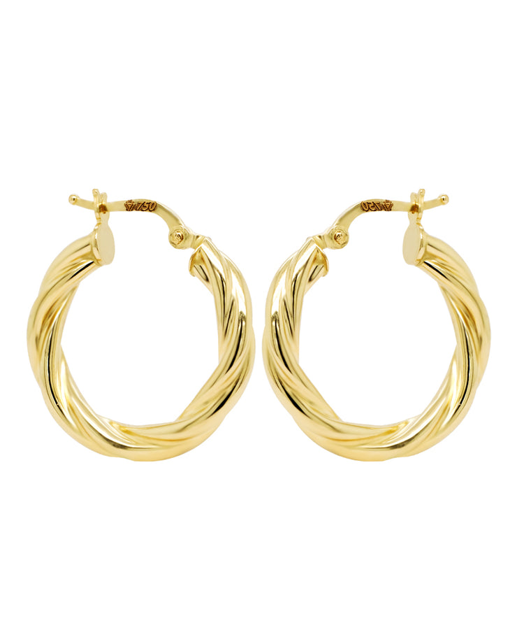 Gold Ladies Earrings (GE-15012)