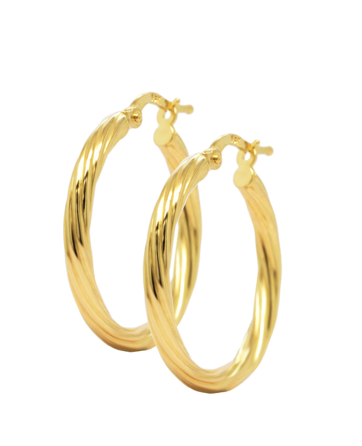 Gold Ladies Earrings (GE-15014)