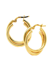 Gold Ladies Earrings (GE-15032)