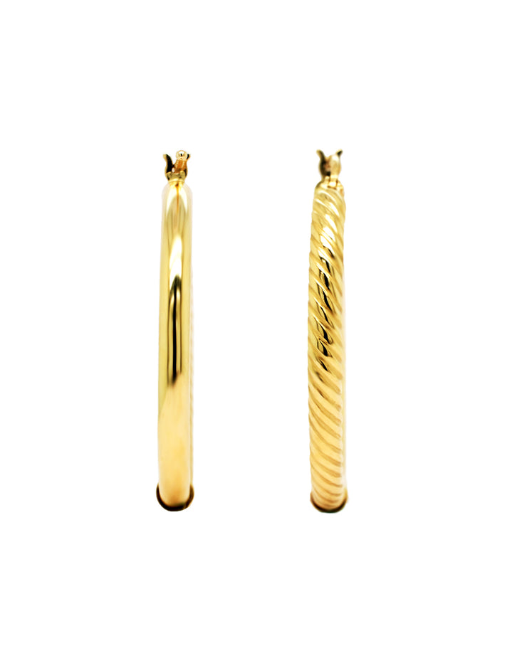 Gold Ladies Earrings (GE-15034)